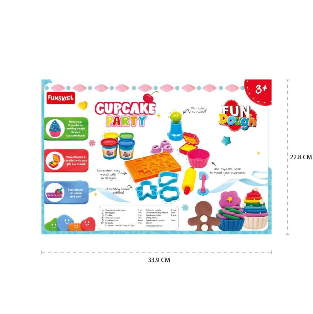 Funskool Fundough - Cupcake Party Playset - Image 4