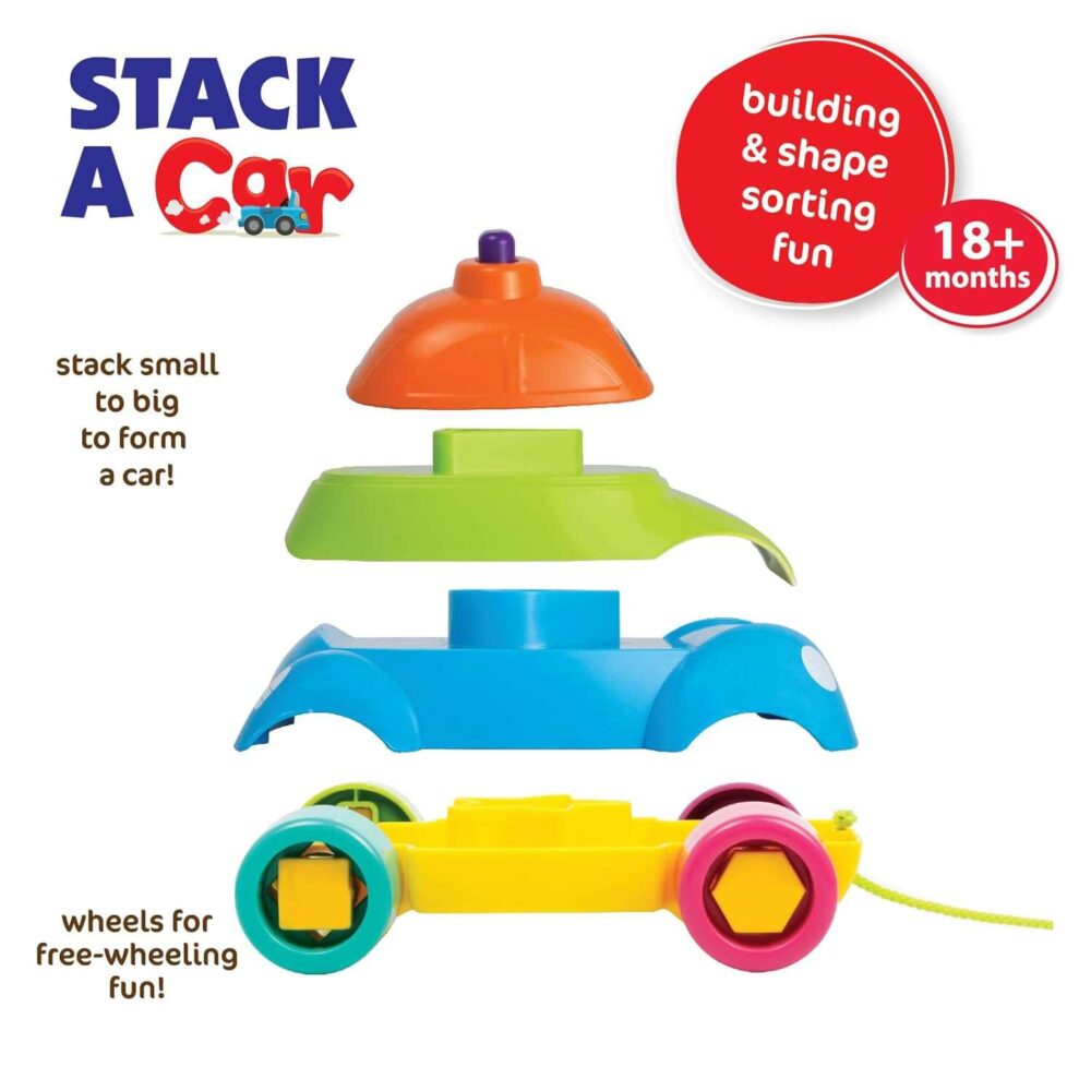 Funskool Giggles - Stack A Car - Image 5
