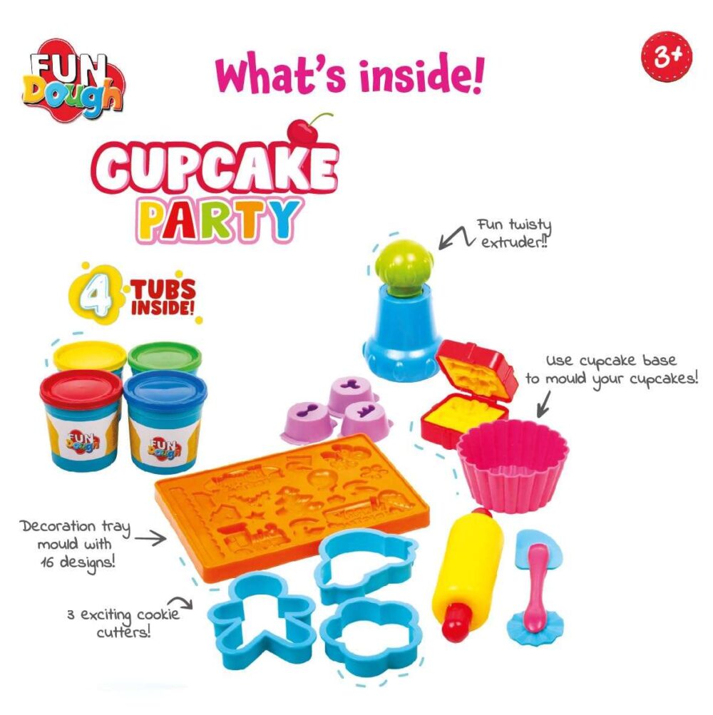 Funskool Fundough - Cupcake Party Playset - Image 5