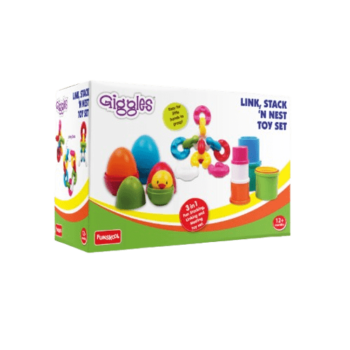 Funskool Giggles - Link Stack N Nest Toy Set