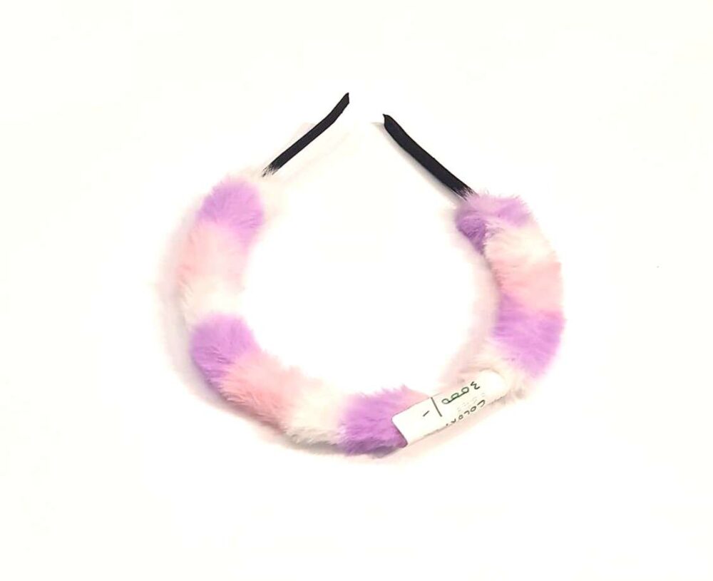 Fur Hair Bands - Assorted Designs - Image 6