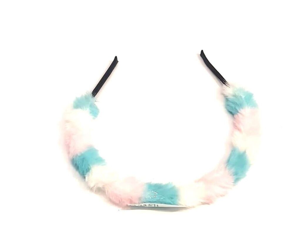 Fur Hair Bands - Assorted Designs - Image 4