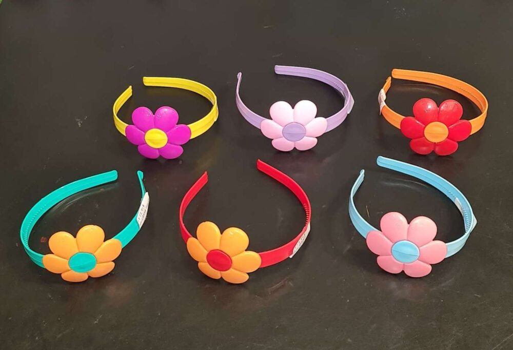 Stylish Premium Plastic Hair Band - Flower - Image 7