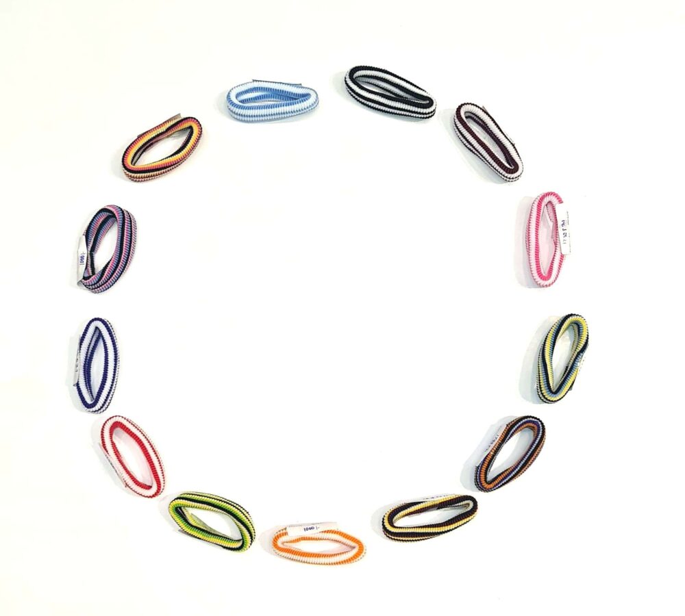 Hair Pony Medium - Rainbow Colors - Striped - Image 15