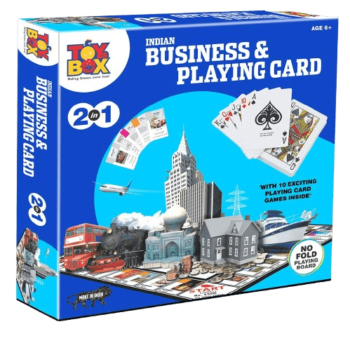 Toys Box - 2 in 1 (Indian) Business and Playing Cards