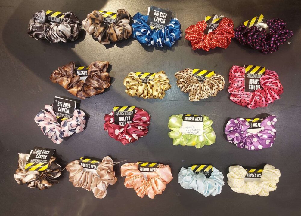 Big RocK Canyon Hair Scrunchies - Assorted Designs & Colors - Image 23