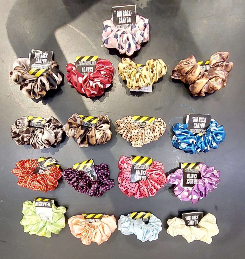 Big RocK Canyon Hair Scrunchies - Assorted Designs & Colors - Image 25