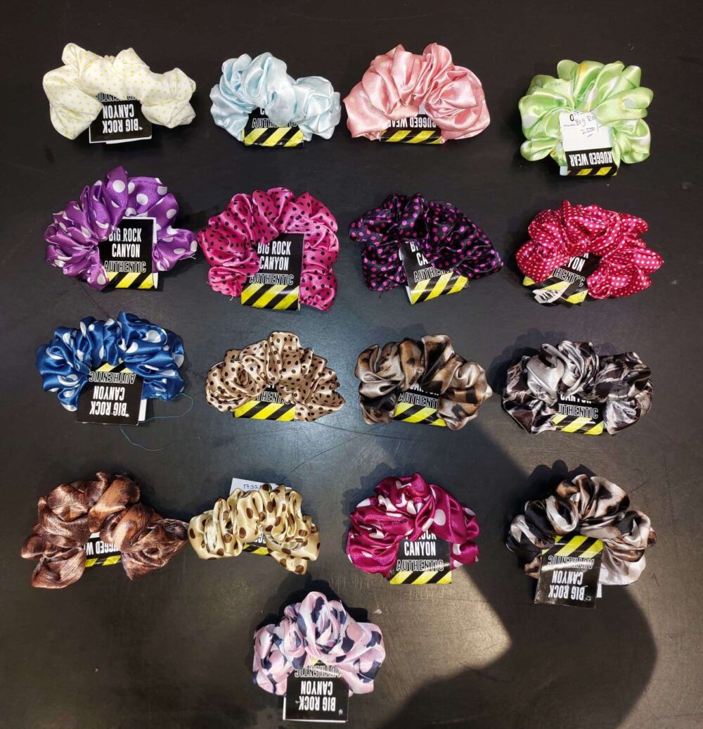 Big RocK Canyon Hair Scrunchies - Assorted Designs & Colors - Image 26