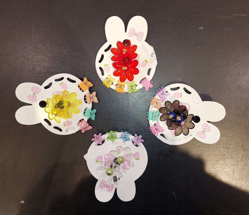 Mini Kid Hair Clip Set - Image 2
