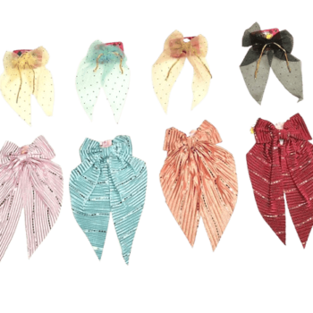 Hair Clip Bow - Assorted Designs & Colors