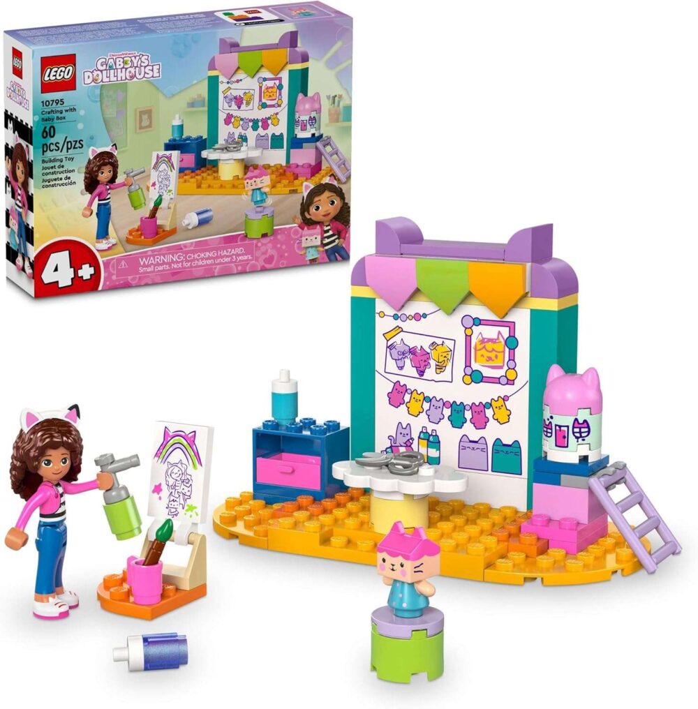 LEGO Gabby's Dollhouse Crafting with Baby Box Building Toys - Image 2