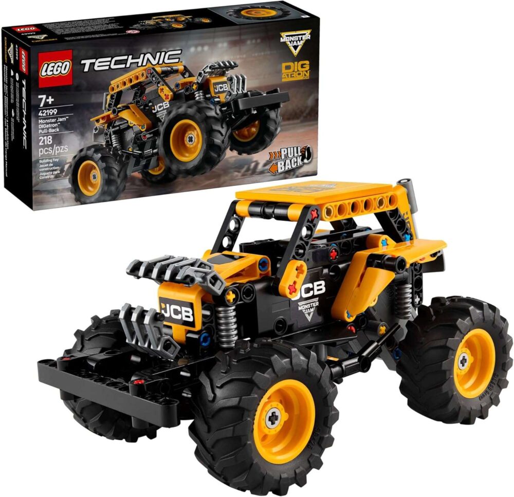 LEGO Technic Monster Jam DIGatron Pull-Back Monster Truck Toy - Image 2