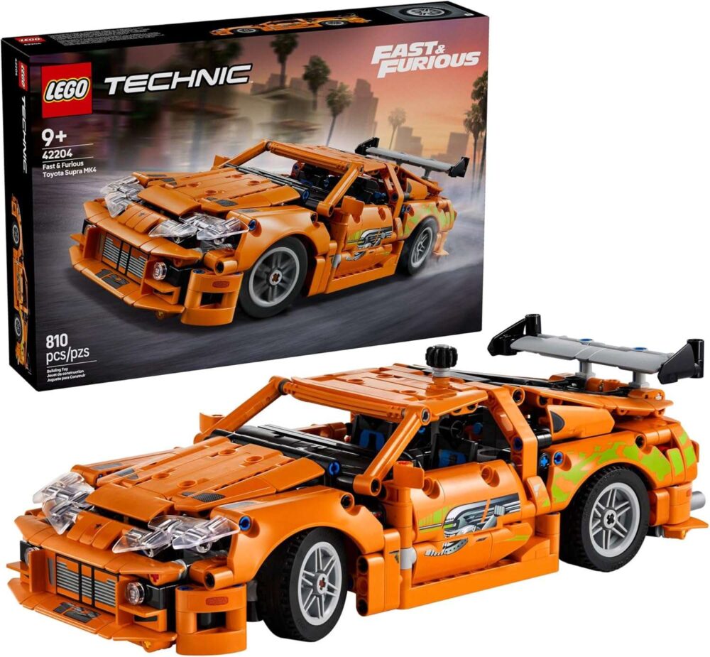 LEGO Technic Fast and Furious Toyota Supra MK4 Building Kit - Image 2