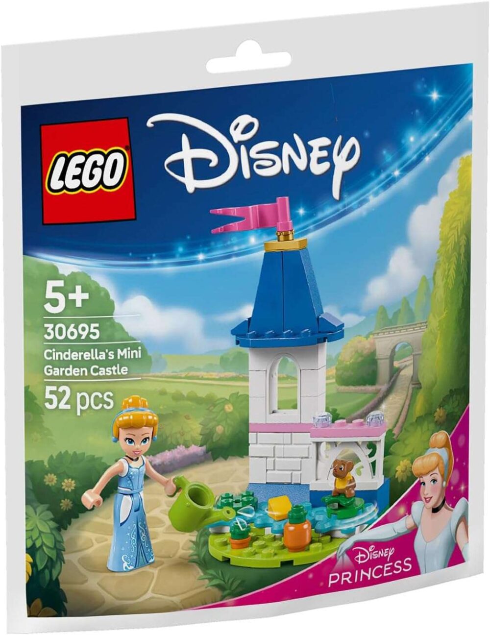 LEGO Disney Princess Cinderella's Mini Garden Castle - Image 2