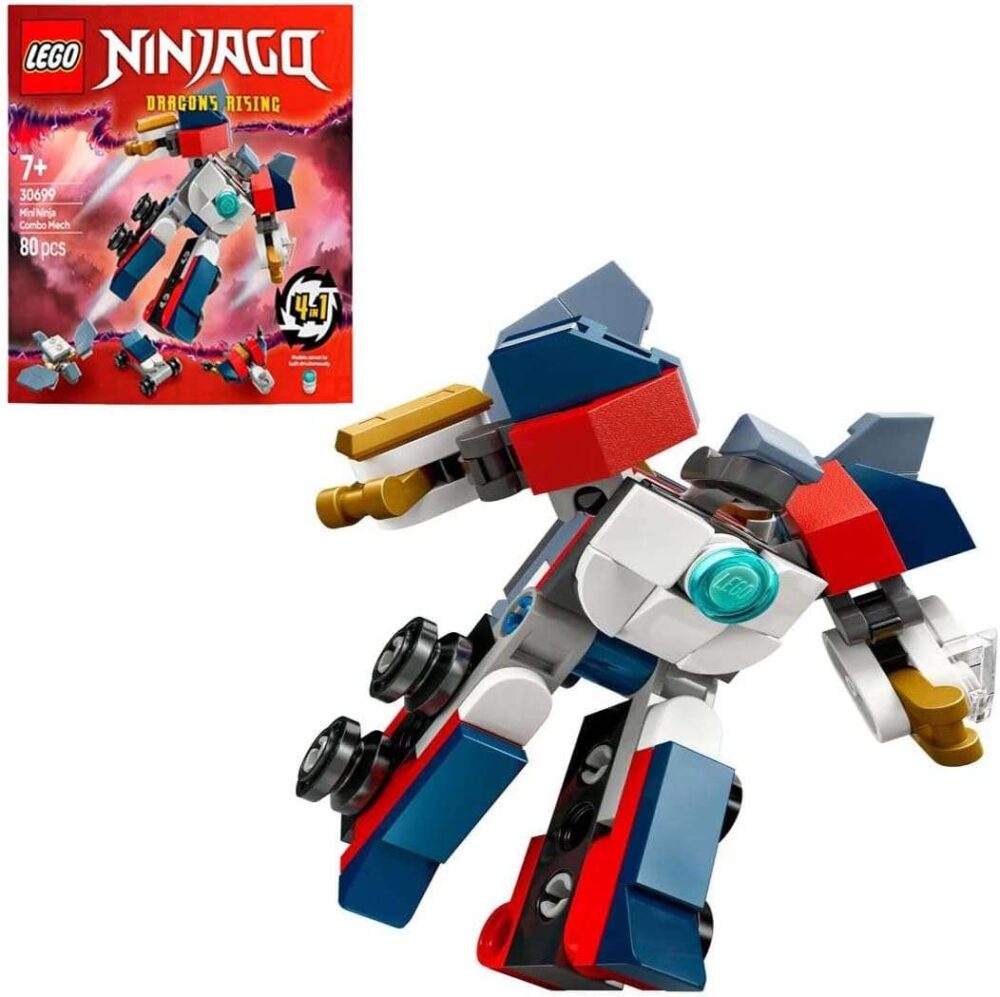 LEGO Ninjago Dragons Rising Mini Ninja Combo Mech - Image 2