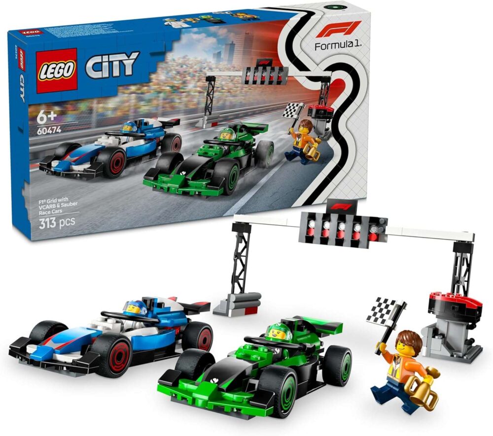 LEGO City F1 Grid with VCARB & Sauber Race Cars - Image 2