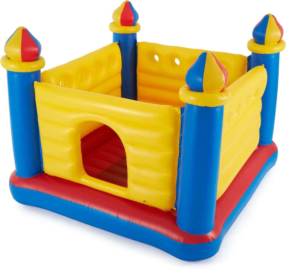 Intex Inflatable Colorful Jump-O-Lene Castle Bounce House - Image 2
