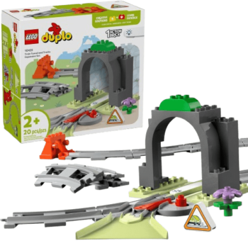 LEGO DUPLO Town Train Tunnel and Tracks Expansion Set