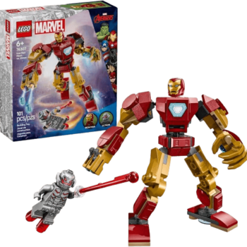 LEGO Marvel Iron Man Mech vs. Ultron Building Toy Set