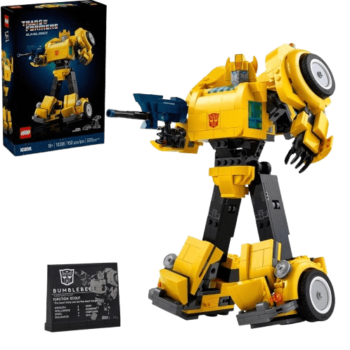 LEGO Icons Transformers Bumblebee Action Figure