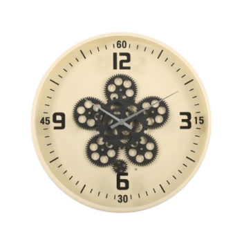 Delightful Décor Real Moving Gear Wall Clock