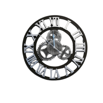 Glzcy00 Noiseless Silent Gear Wall Clock