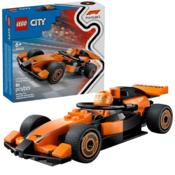 LEGO City F1 Driver with McLaren Race Car Toy