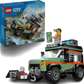 LEGO City Off-Road 4x4 Mountain Truck Toy