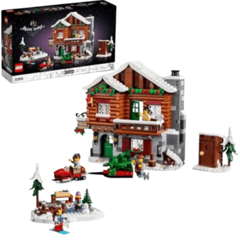 LEGO Icons Alpine Lodge Model Building Set