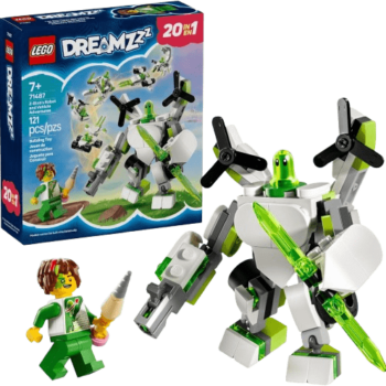 LEGO DREAMZzz Z-Blob's Robot and Vehicle Adventures Robot Toy Building Kit