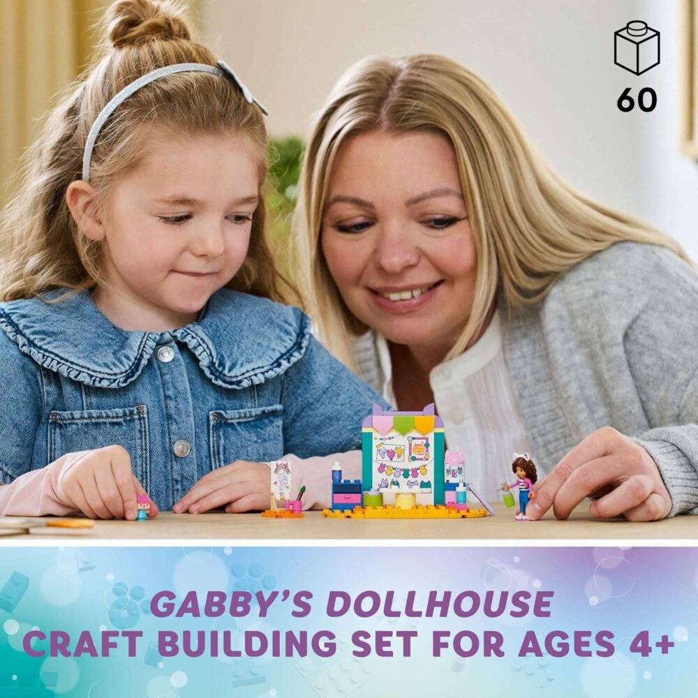 LEGO Gabby's Dollhouse Crafting with Baby Box Building Toys - Image 3