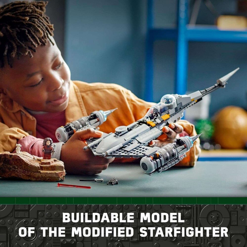 LEGO Star Wars The Mandalorian's N-1 Starfighter - Image 3