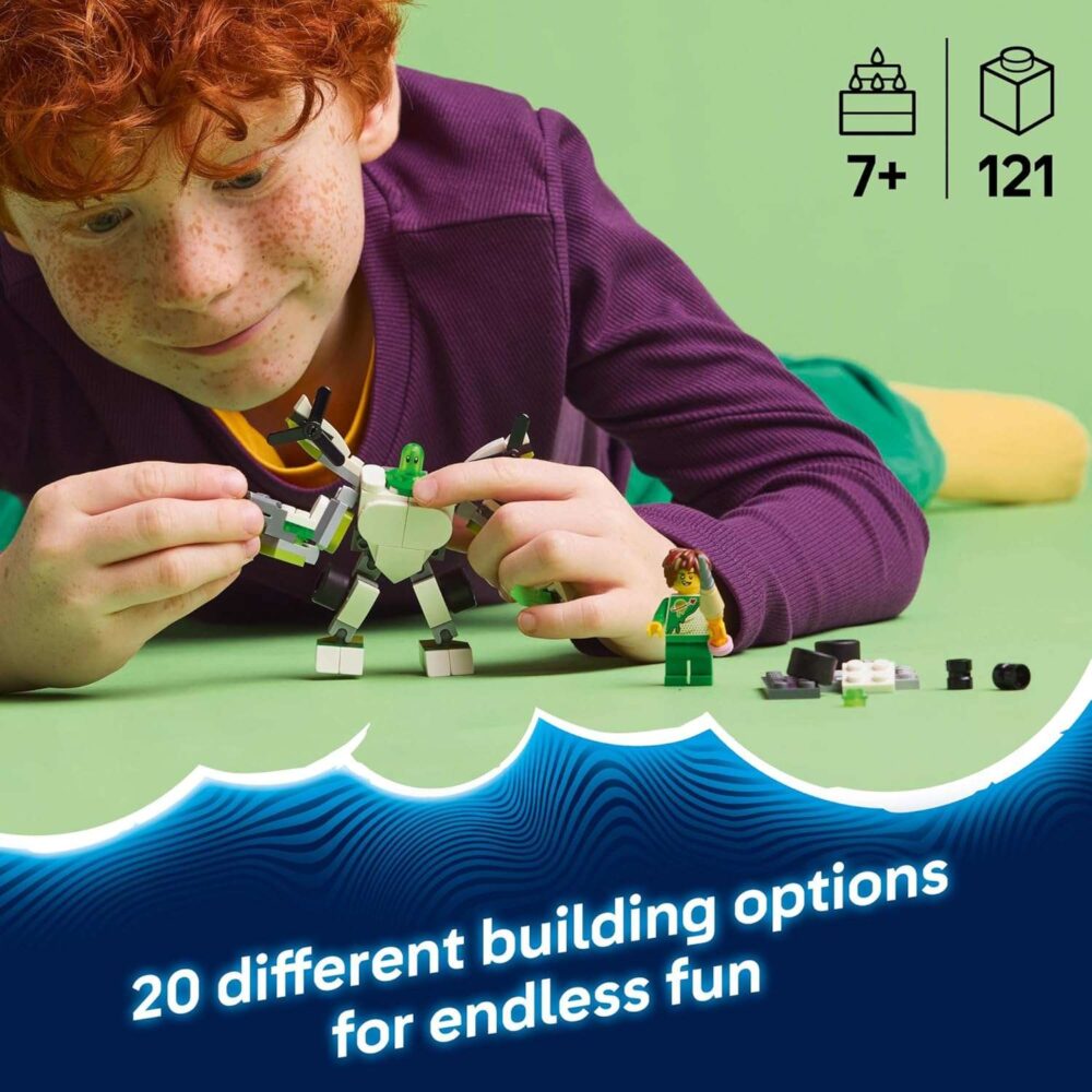 LEGO DREAMZzz Z-Blob's Robot and Vehicle Adventures Robot Toy Building Kit - Image 3