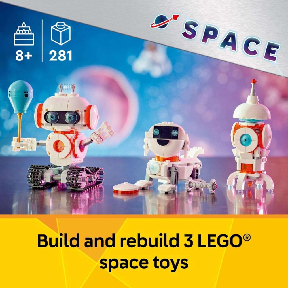 LEGO Creator 3 in 1 Space Robot Toy - Image 3