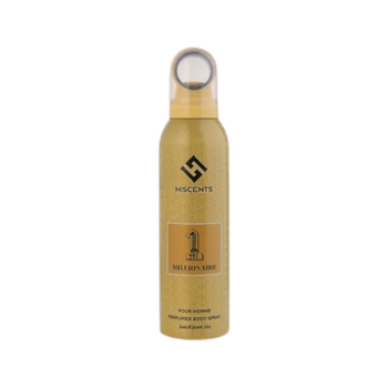 Hiscents - 1 Millionaire Body Spray - 200ml