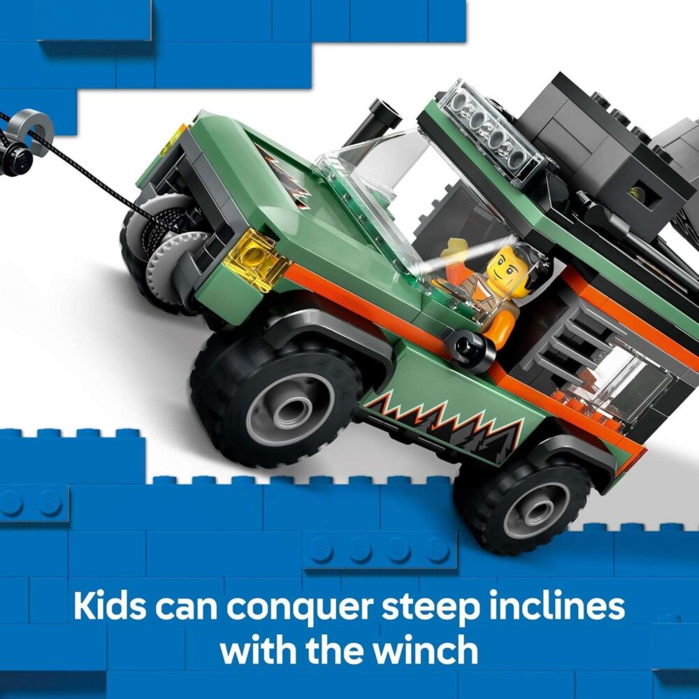 LEGO City Off-Road 4x4 Mountain Truck Toy - Image 4