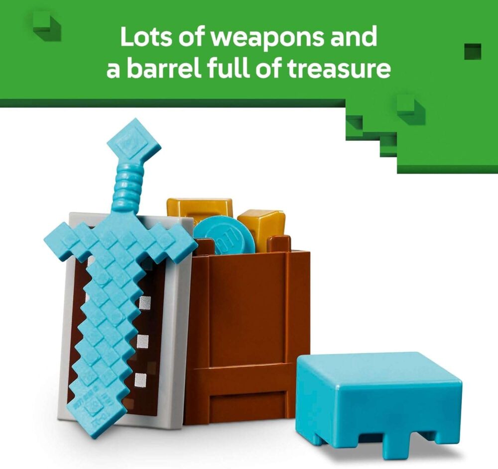 LEGO Minecraft The Illager Desert Patrol Toy Figures and Playset - Image 4
