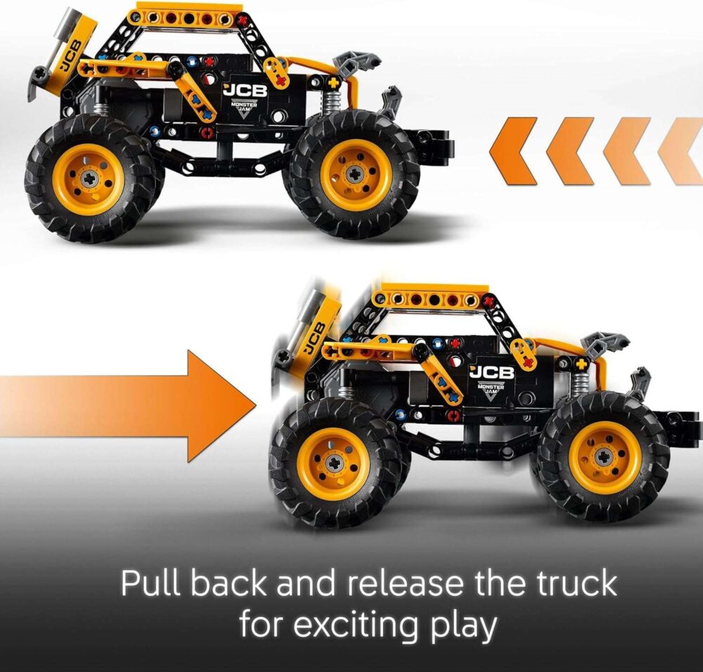 LEGO Technic Monster Jam DIGatron Pull-Back Monster Truck Toy - Image 4