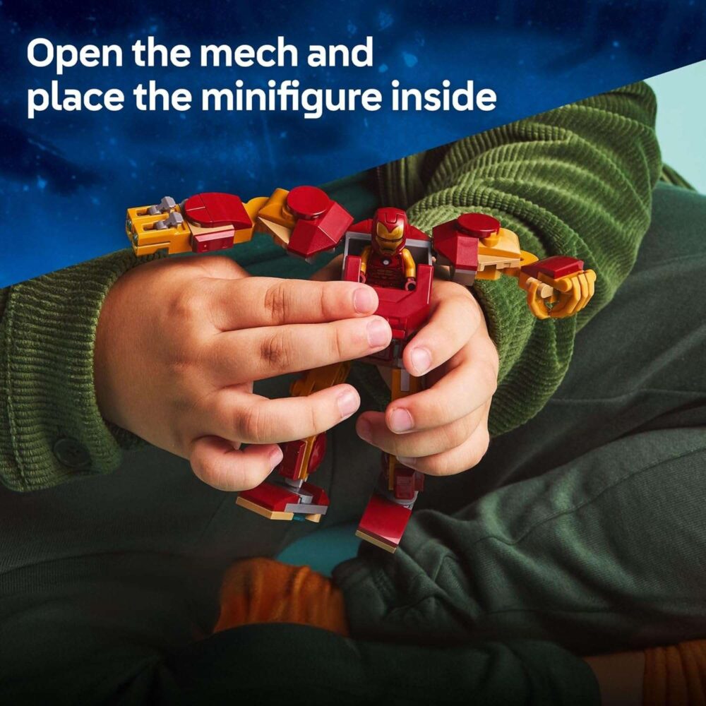 LEGO Marvel Iron Man Mech vs. Ultron Building Toy Set - Image 4