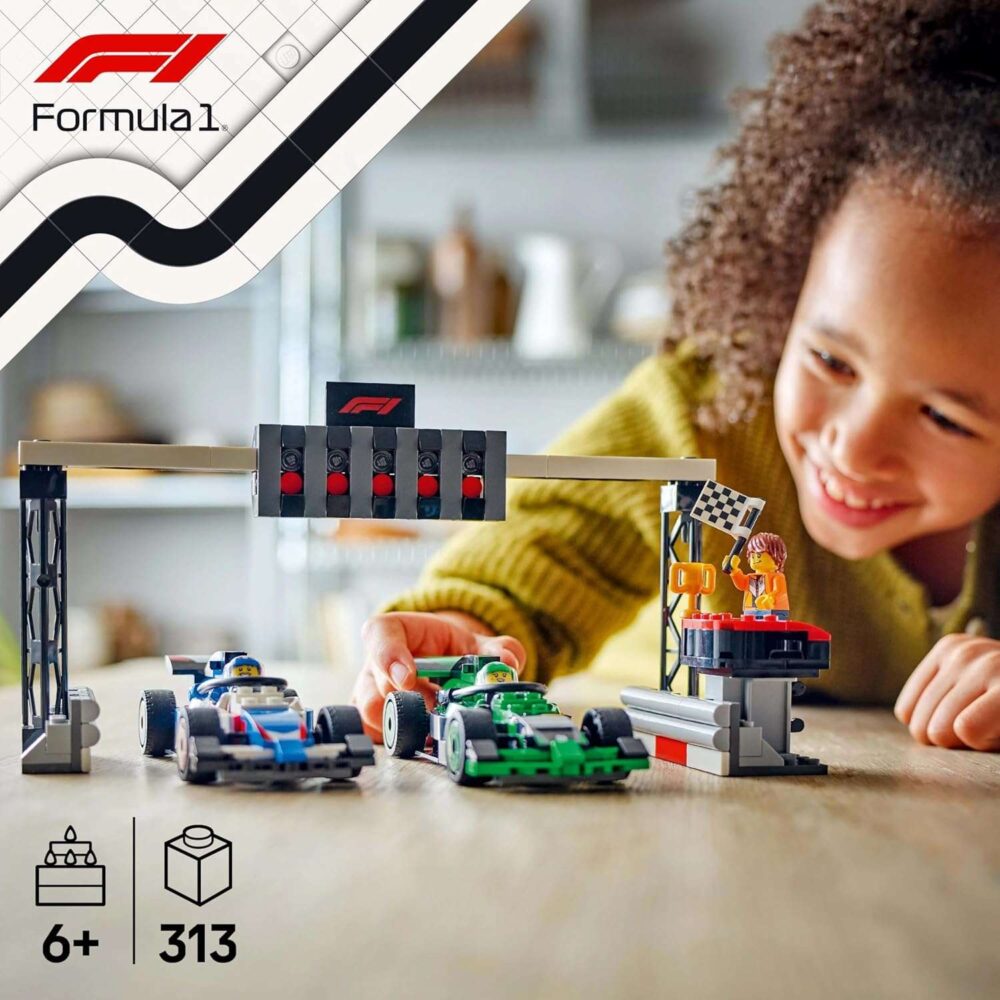 LEGO City F1 Grid with VCARB & Sauber Race Cars - Image 4
