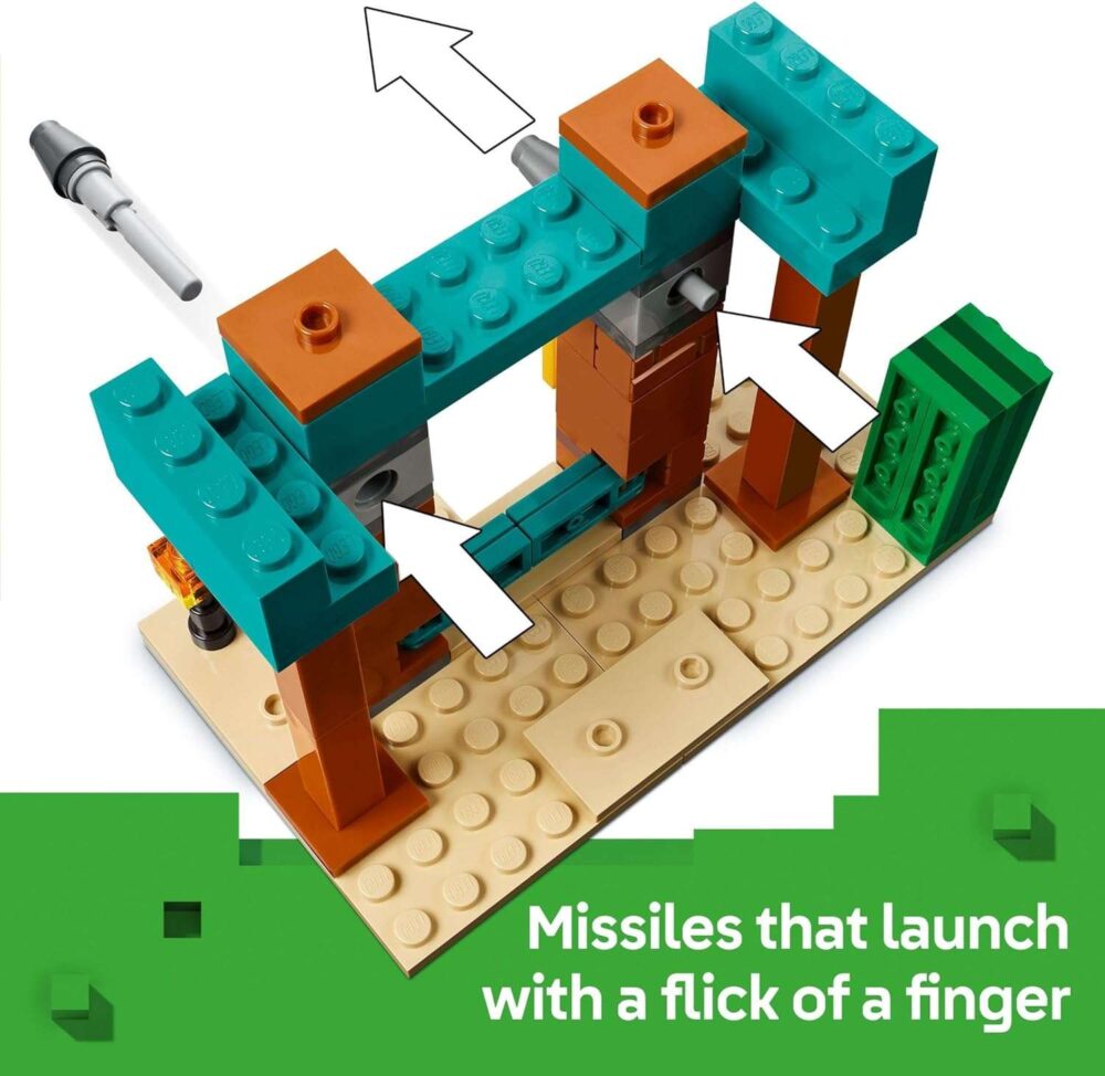 LEGO Minecraft The Illager Desert Patrol Toy Figures and Playset - Image 5