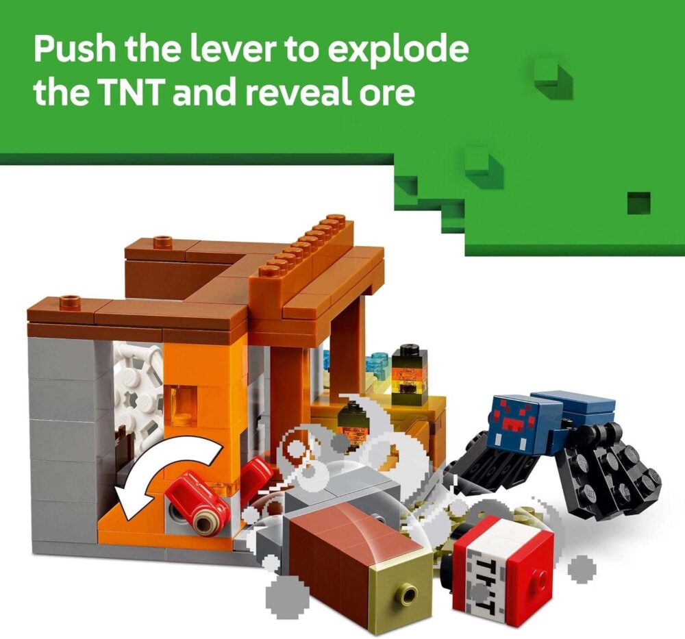 LEGO Minecraft The Armadillo Mine Expedition Toy Figures and Playset - Image 5