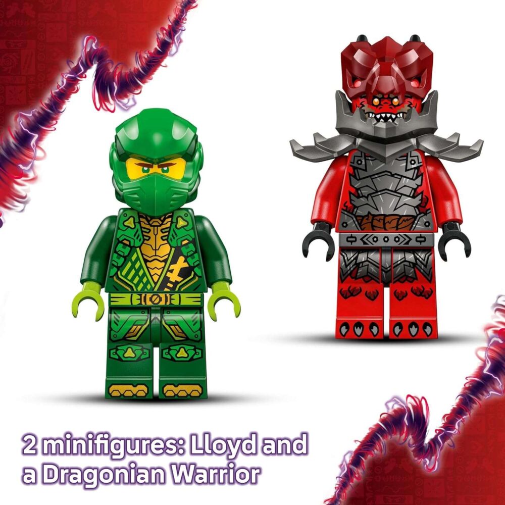LEGO NINJAGO Lloyd's Pull-Back Race Car Toy - Image 5
