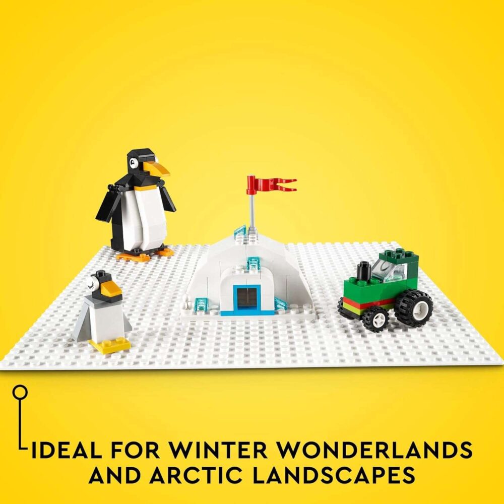 LEGO Classic White Baseplate - Image 5