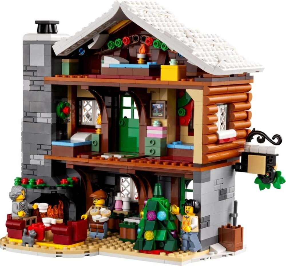 LEGO Icons Alpine Lodge Model Building Set - Image 5