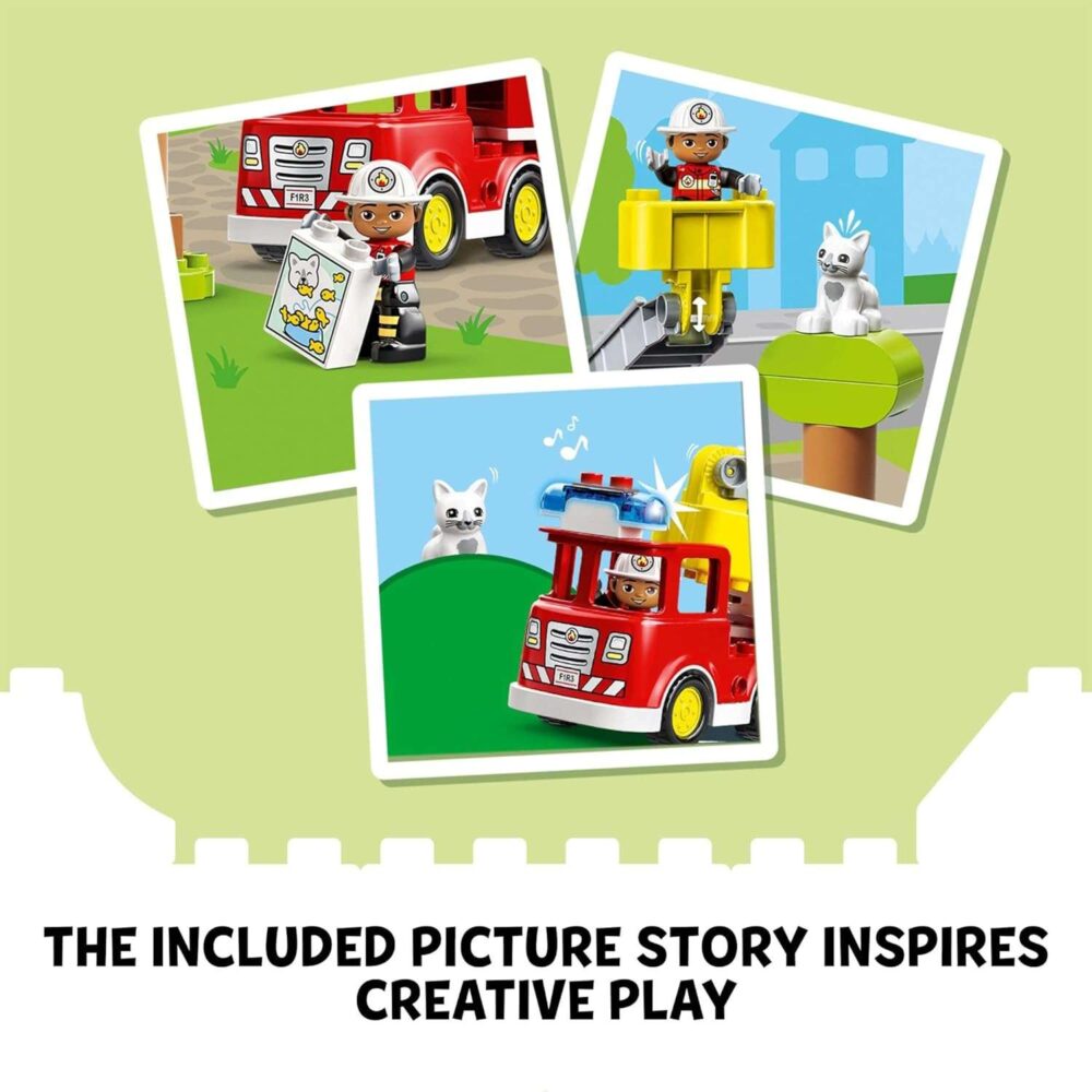 LEGO DUPLO Town Fire Truck - Image 6