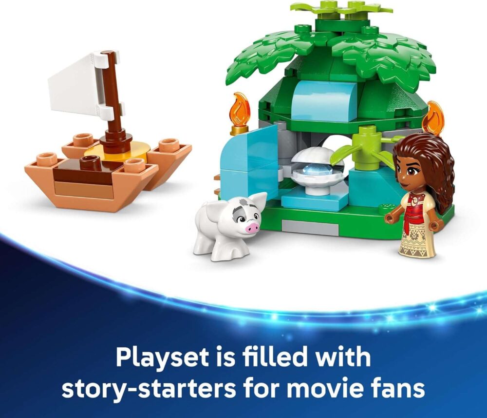 LEGO Disney Moana's Island Fun Building Toy Playset - Image 6