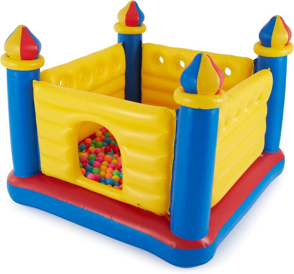 Intex Inflatable Colorful Jump-O-Lene Castle Bounce House - Image 6