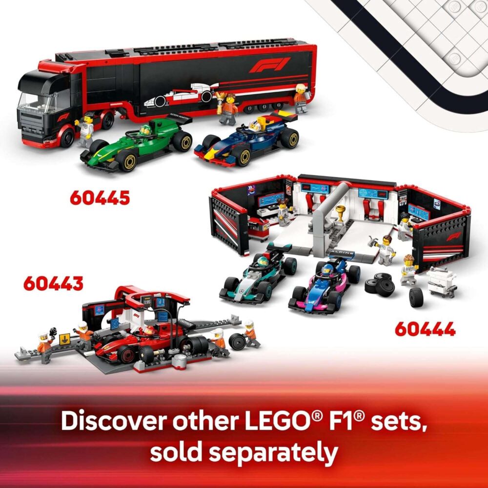 LEGO City F1 Driver with McLaren Race Car Toy - Image 7