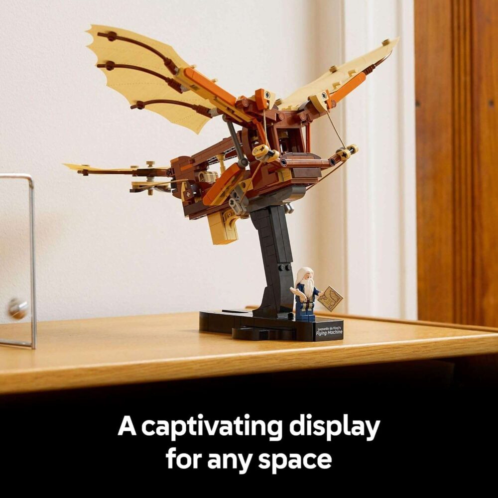LEGO Icons Leonardo da Vinci's Flying Machine DIY Kit - Image 7